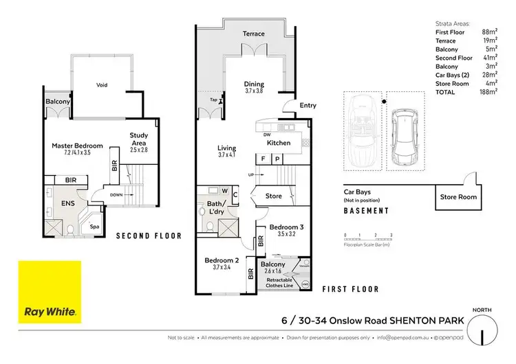Floorplan of Homely apartment listing, 6/30 Onslow Road, Shenton Park WA 6008