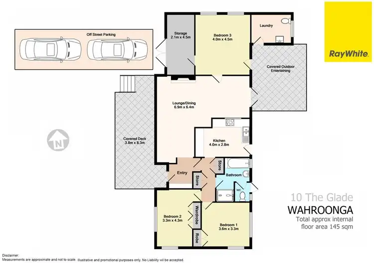 Floorplan of Homely house listing, 10 The Glade, Wahroonga NSW 2076