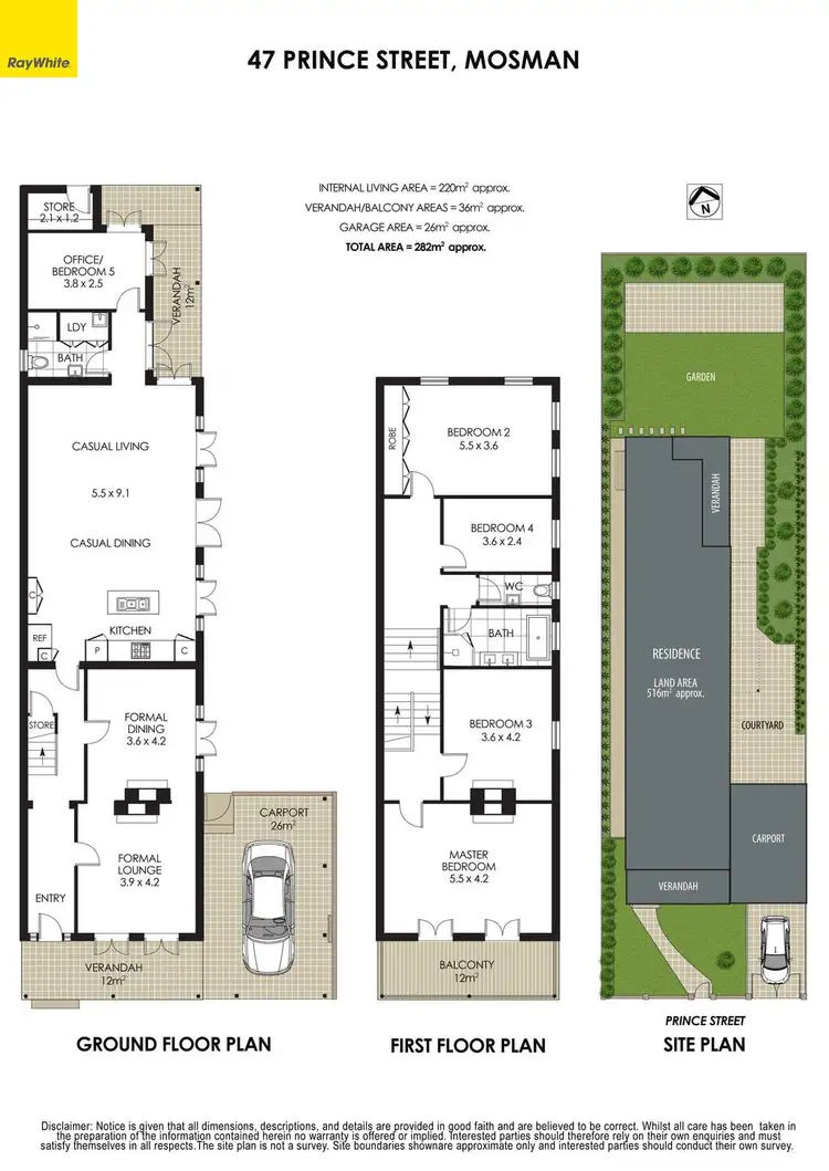 Floorplan of Homely house listing, 47 Prince Street, Mosman NSW 2088