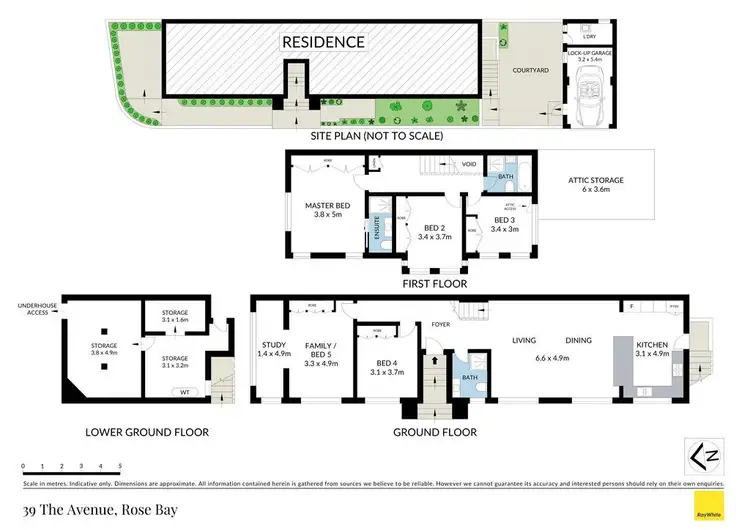 Floorplan of Homely house listing, 39 The Avenue, Rose Bay NSW 2029