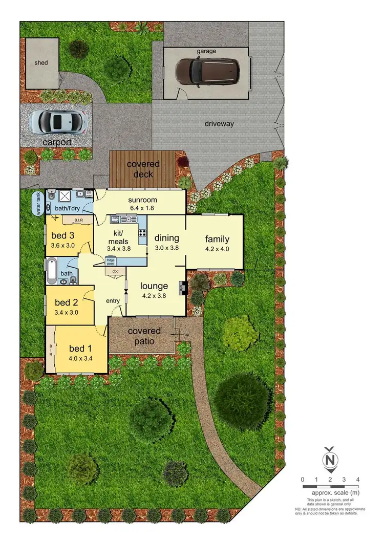 Floorplan of Homely house listing, 524 High Street Road, Mount Waverley VIC 3149