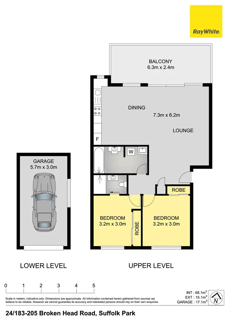 Floorplan of Homely apartment listing, 24/183-205 Broken Head Road, Suffolk Park NSW 2481