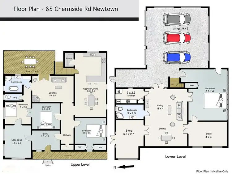 Floorplan of Homely house listing, 65 Chermside Road, Newtown QLD 4305