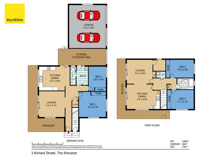 Floorplan of Homely house listing, 3 Richard Street, The Entrance NSW 2261
