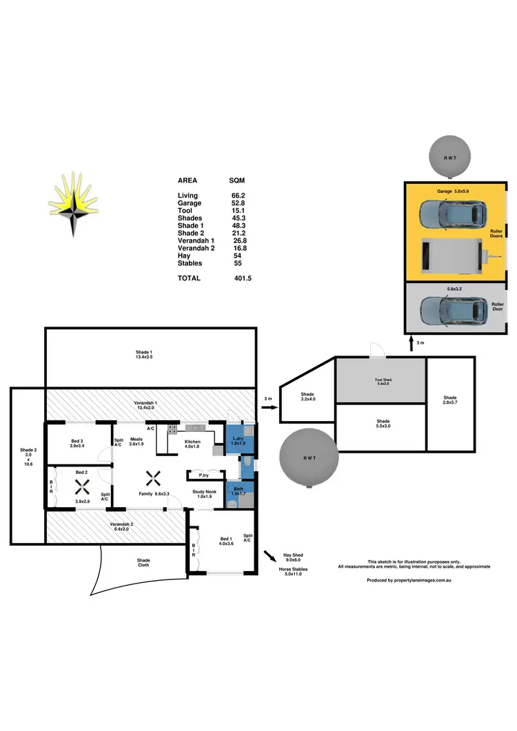 Floorplan of Homely house listing, 51 Old Mallala Road, Owen SA 5460