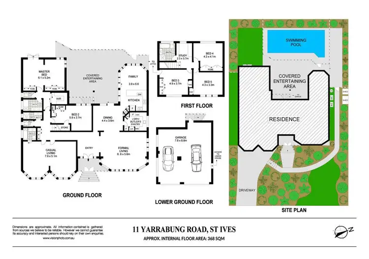 Floorplan of Homely house listing, 11 Yarrabung Road, St Ives NSW 2075