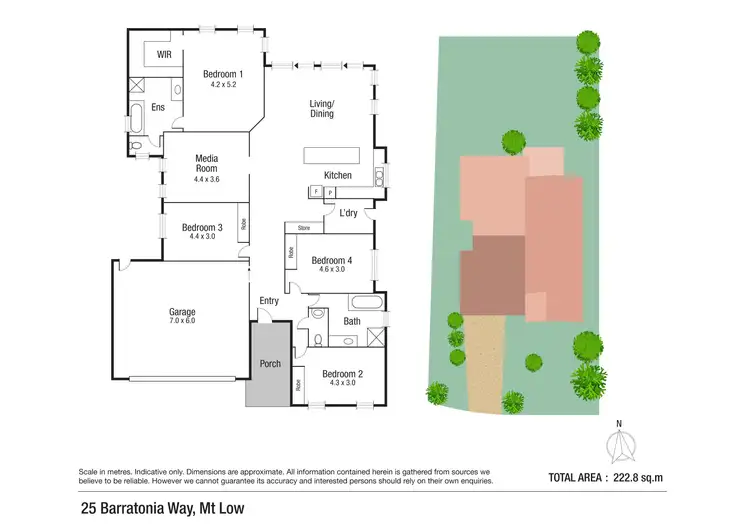 Floorplan of Homely house listing, 25 Barratonia Way, Mount Low QLD 4818
