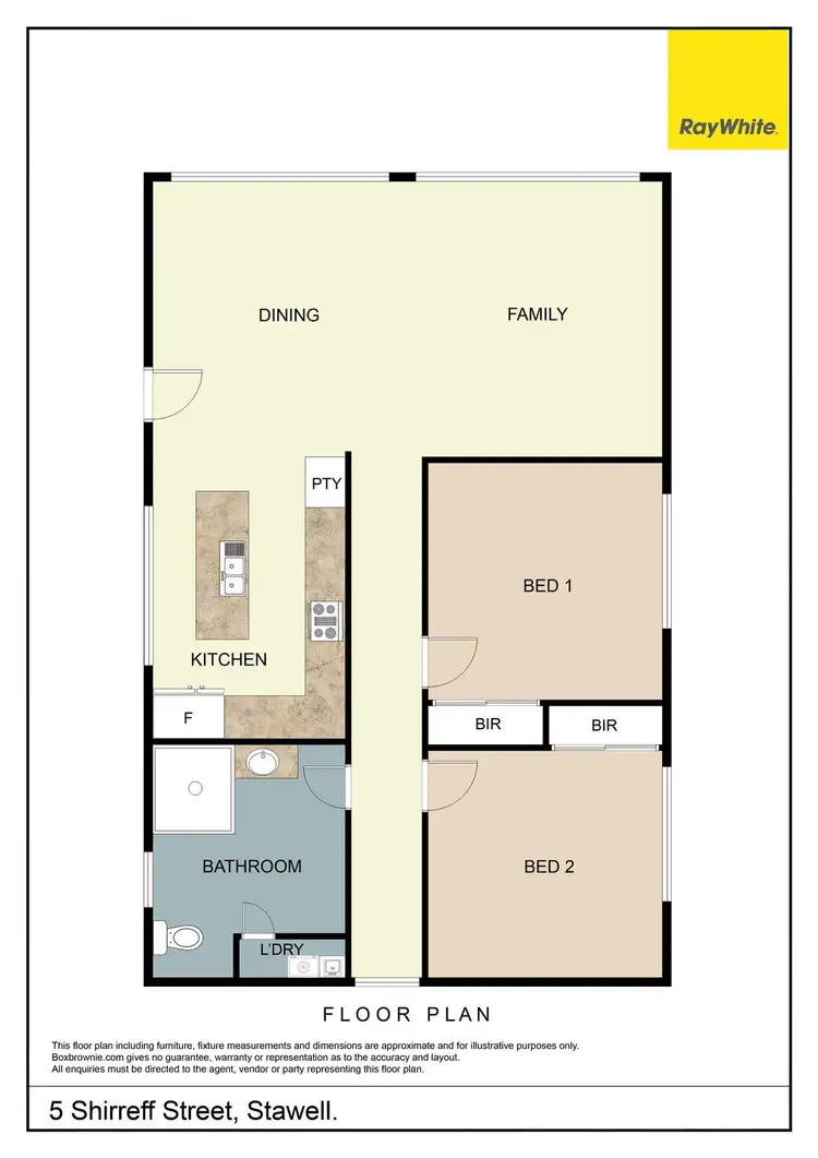 Floorplan of Homely house listing, 5 Shirreff Street, Stawell VIC 3380