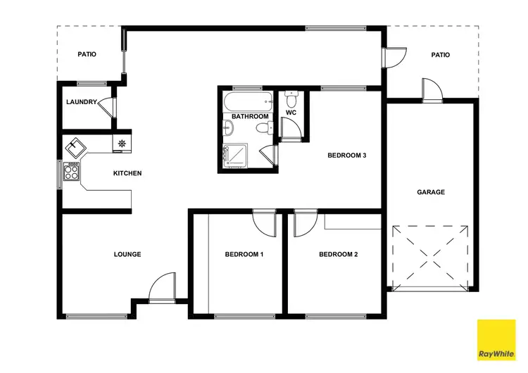 Floorplan of Homely house listing, 4 Clyde Close, Bateau Bay NSW 2261