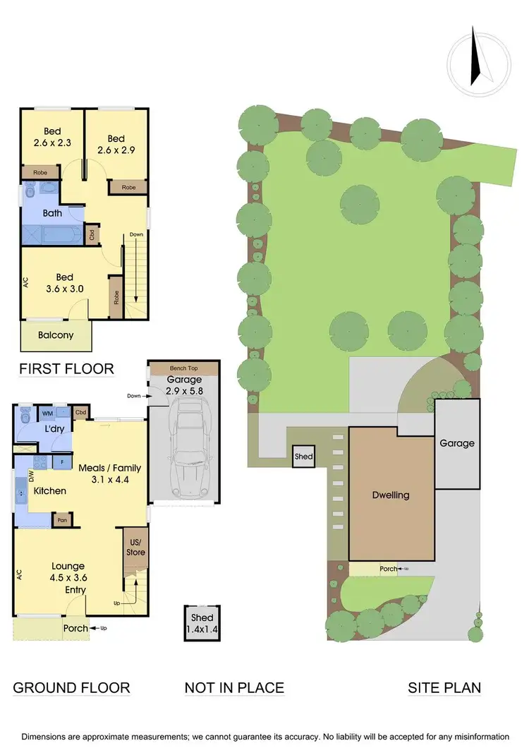 Floorplan of Homely unit listing, 6/26 Harrison Street, Mitcham VIC 3132