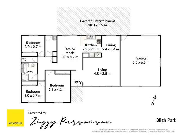Floorplan of Homely house listing, 16 Thomas Place, Bligh Park NSW 2756