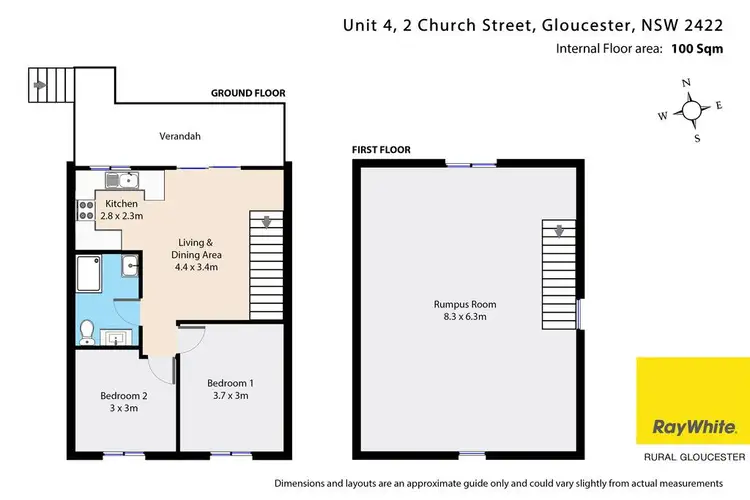 Floorplan of Homely house listing, 4/2 Church Street, Gloucester NSW 2422