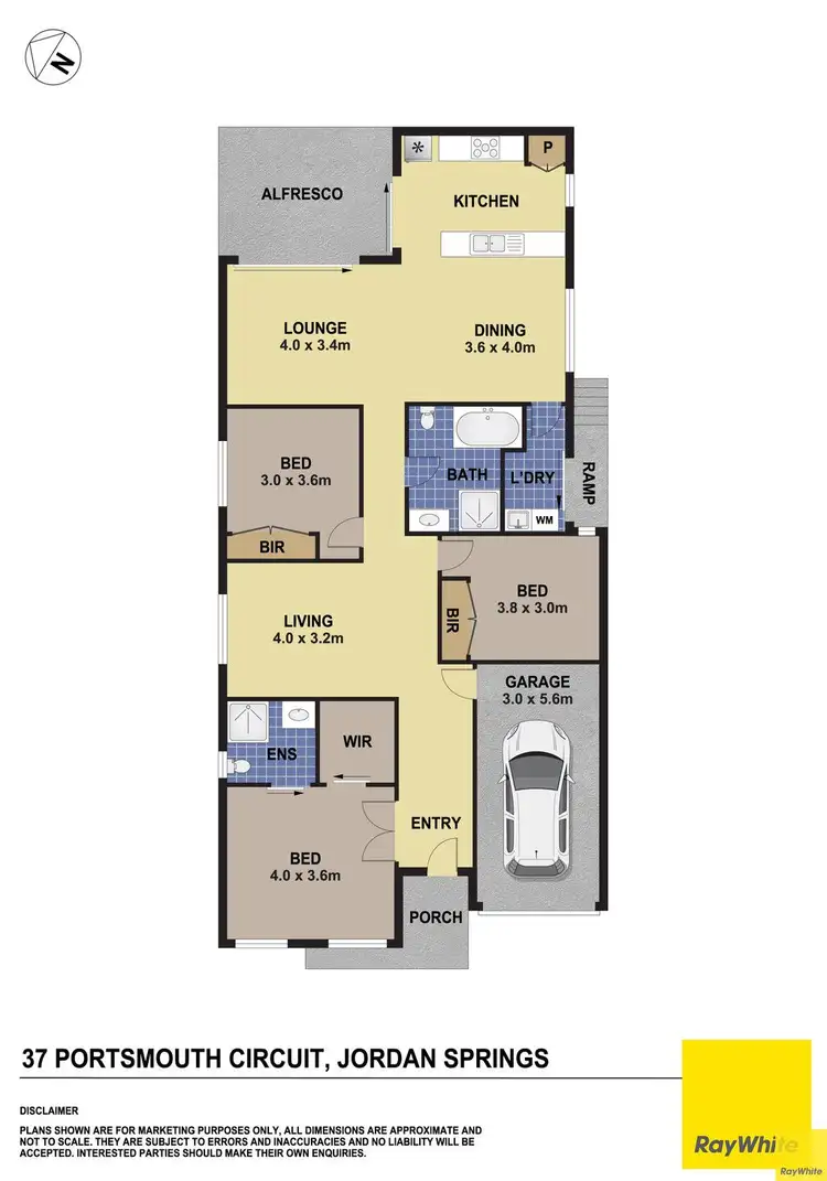 Floorplan of Homely house listing, 37 Portsmouth Circuit, Jordan Springs NSW 2747