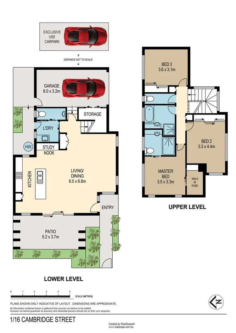 Floorplan of Homely townhouse listing, 1/16-18 Cambridge Street, Carina Heights QLD 4152