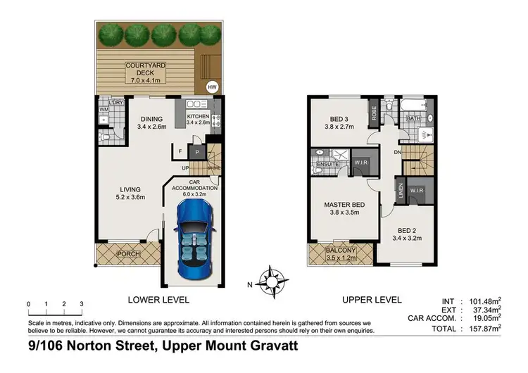 Floorplan of Homely townhouse listing, 9/106 Norton Street, Upper Mount Gravatt QLD 4122