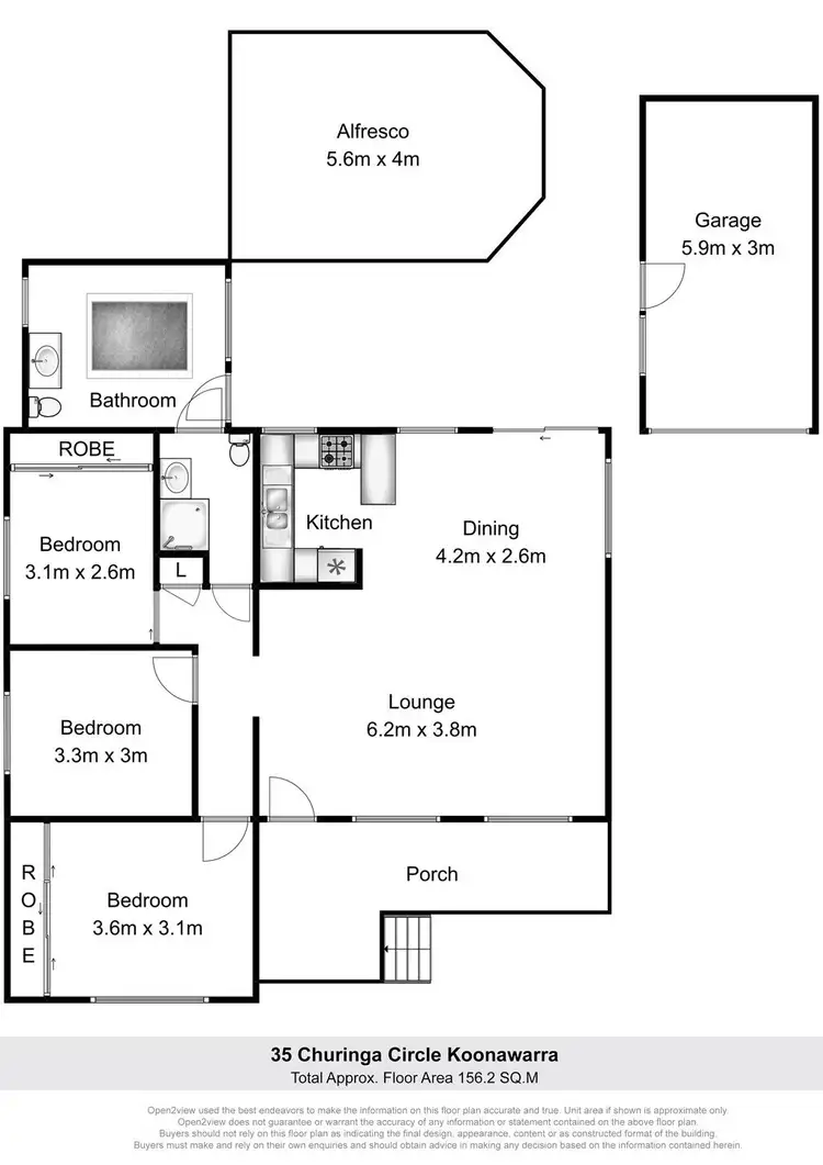 Floorplan of Homely house listing, 35 Churinga Circle, Koonawarra NSW 2530