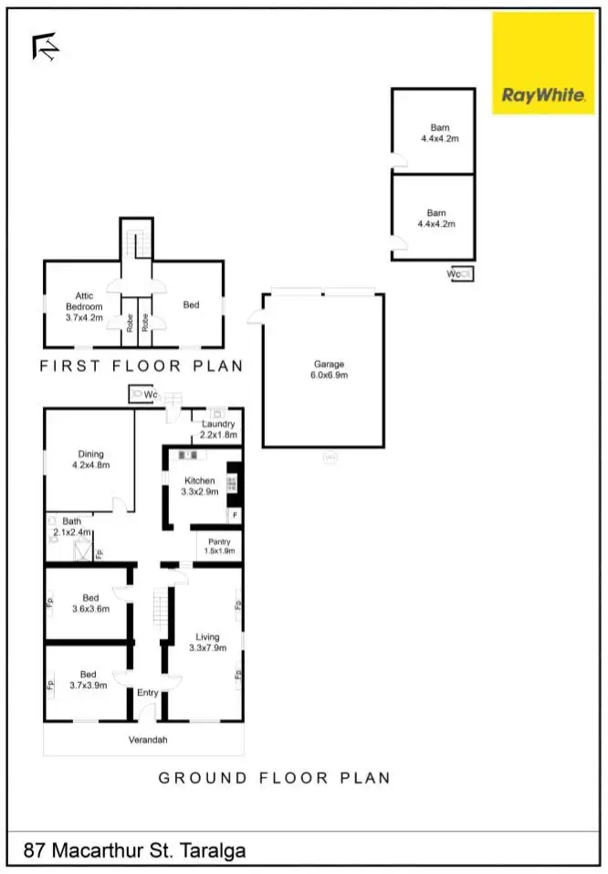 Floorplan of Homely house listing, 87 Macarthur Street, Taralga NSW 2580