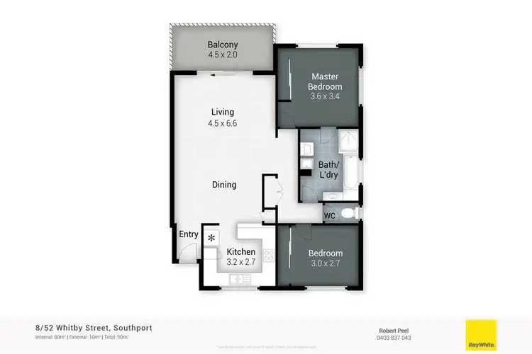 Floorplan of Homely apartment listing, 8/52 Whitby Street, Southport QLD 4215