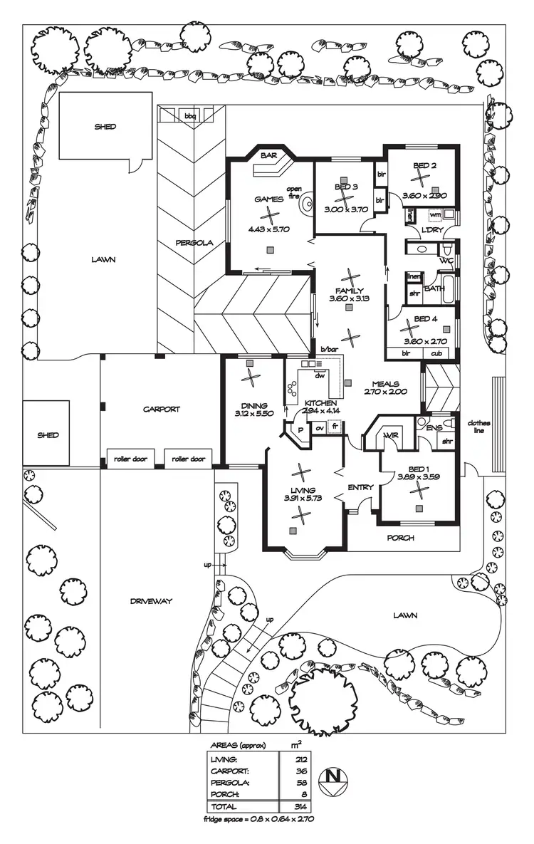 Floorplan of Homely house listing, 11 Austerlitz Court, Greenwith SA 5125