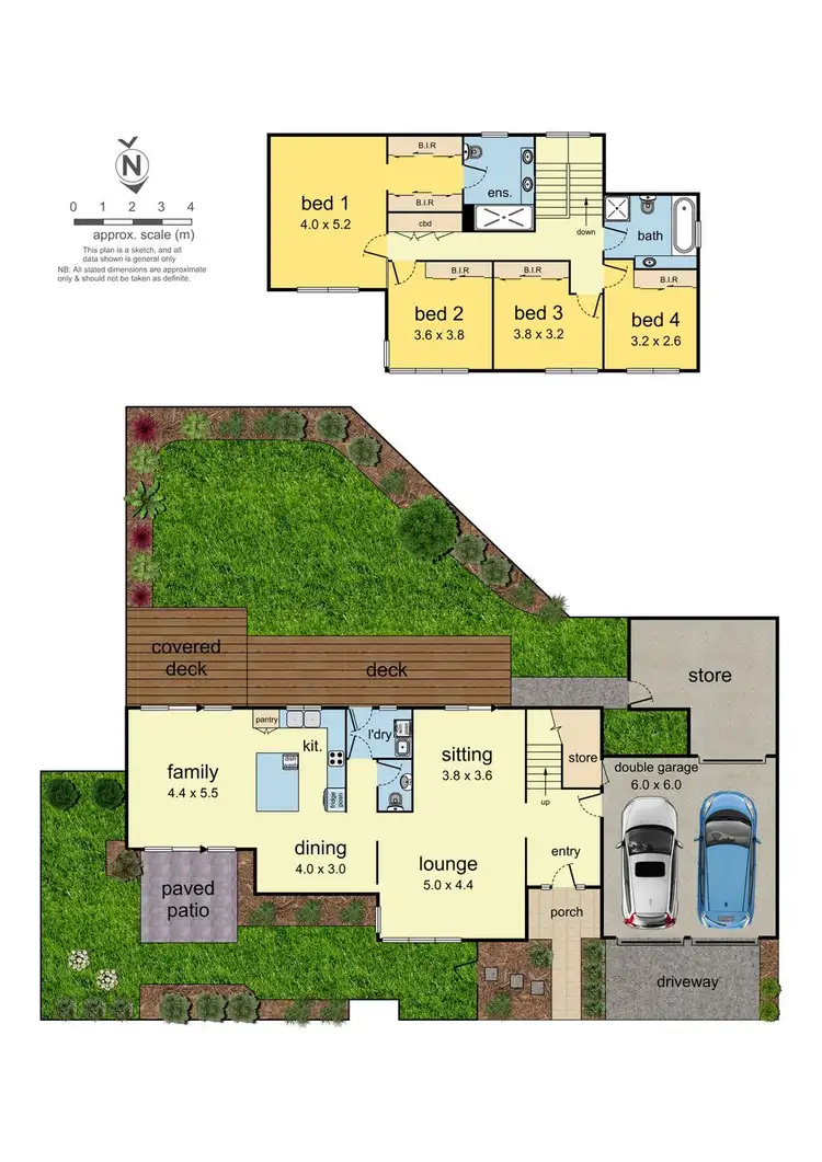Floorplan of Homely house listing, 8 Blanford Court, Mulgrave VIC 3170