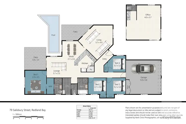 Floorplan of Homely house listing, 79 Salisbury Street, Redland Bay QLD 4165