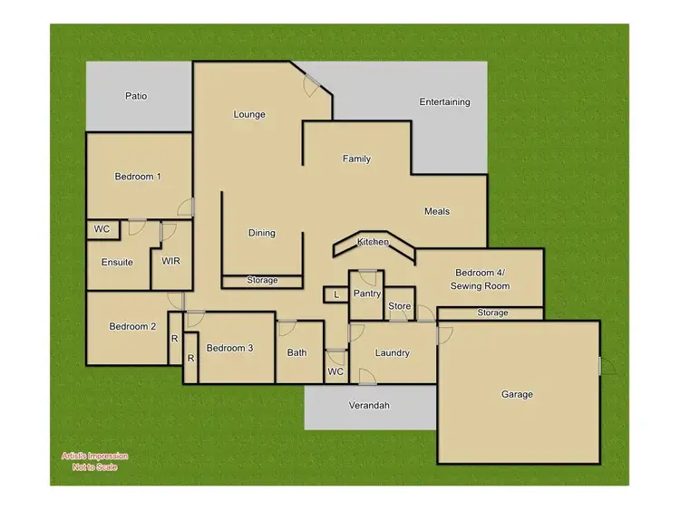Floorplan of Homely house listing, 147 Donges Road, Young NSW 2594