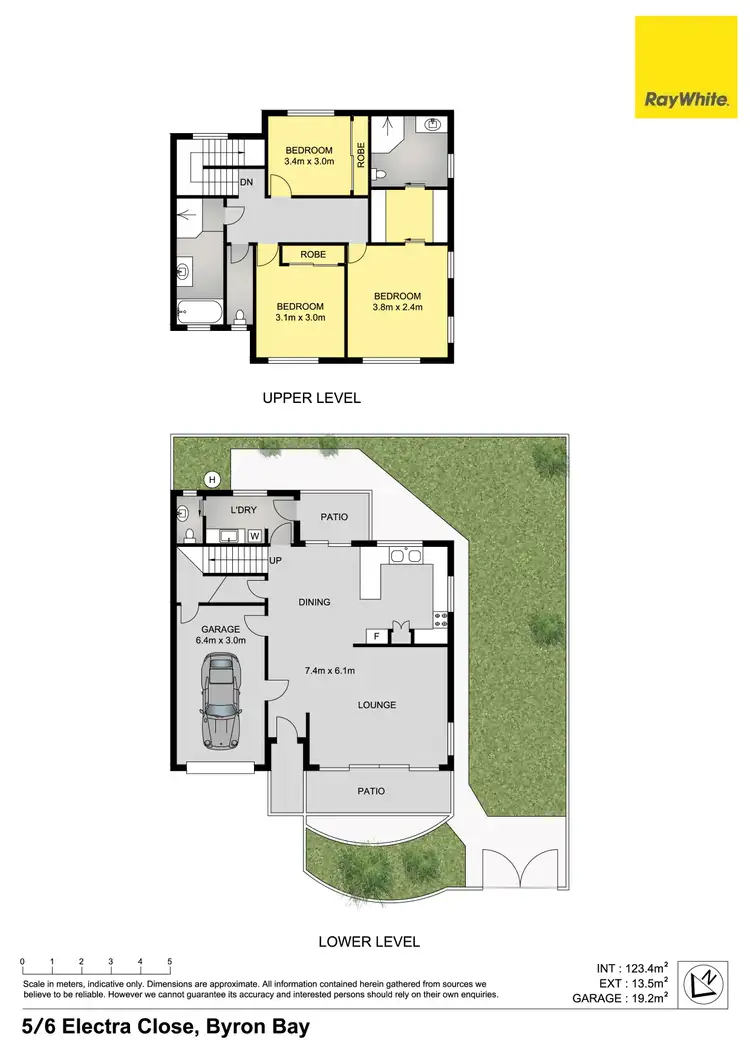 Floorplan of Homely townhouse listing, 5/6 Electra Close, Byron Bay NSW 2481
