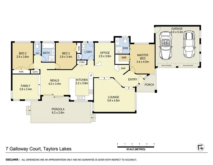 Floorplan of Homely house listing, 7 Galloway Court, Taylors Lakes VIC 3038