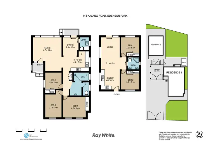 Floorplan of Homely house listing, 148 Kalang Road, Edensor Park NSW 2176
