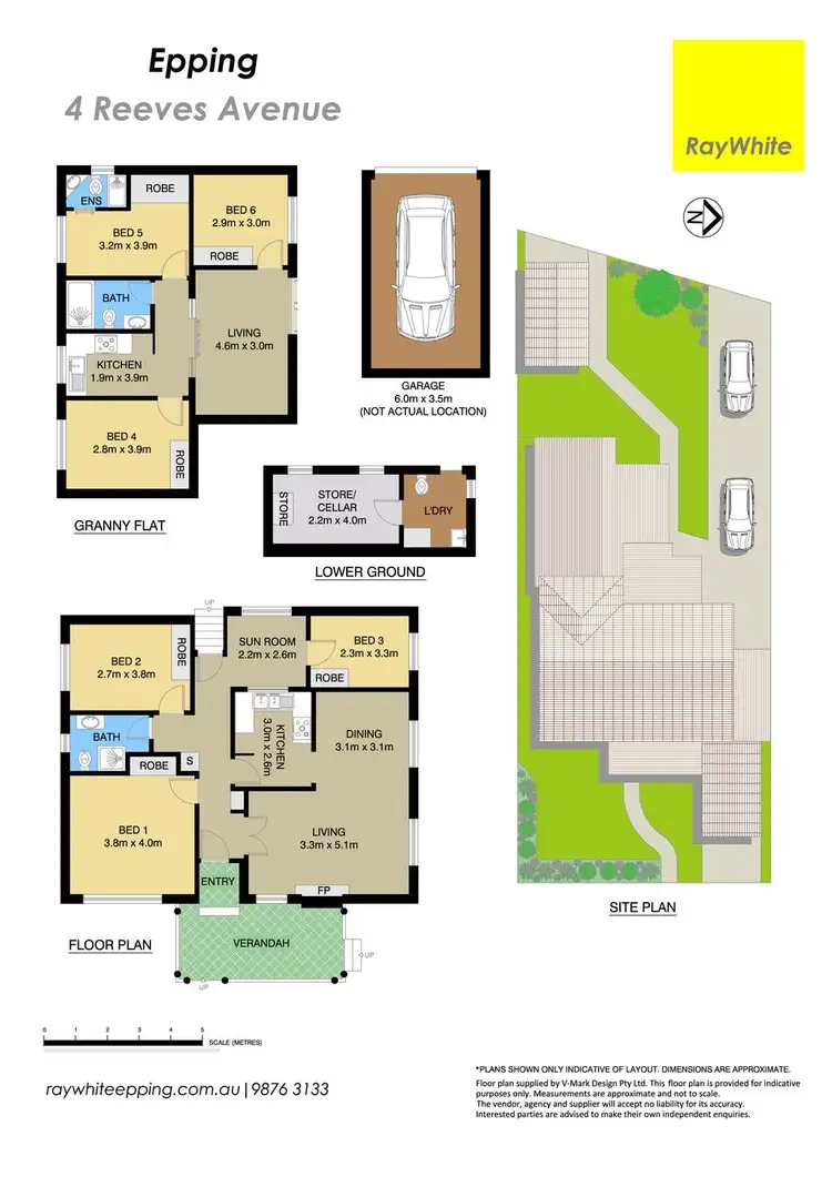 Floorplan of Homely house listing, 4 Reeves Avenue, Epping NSW 2121