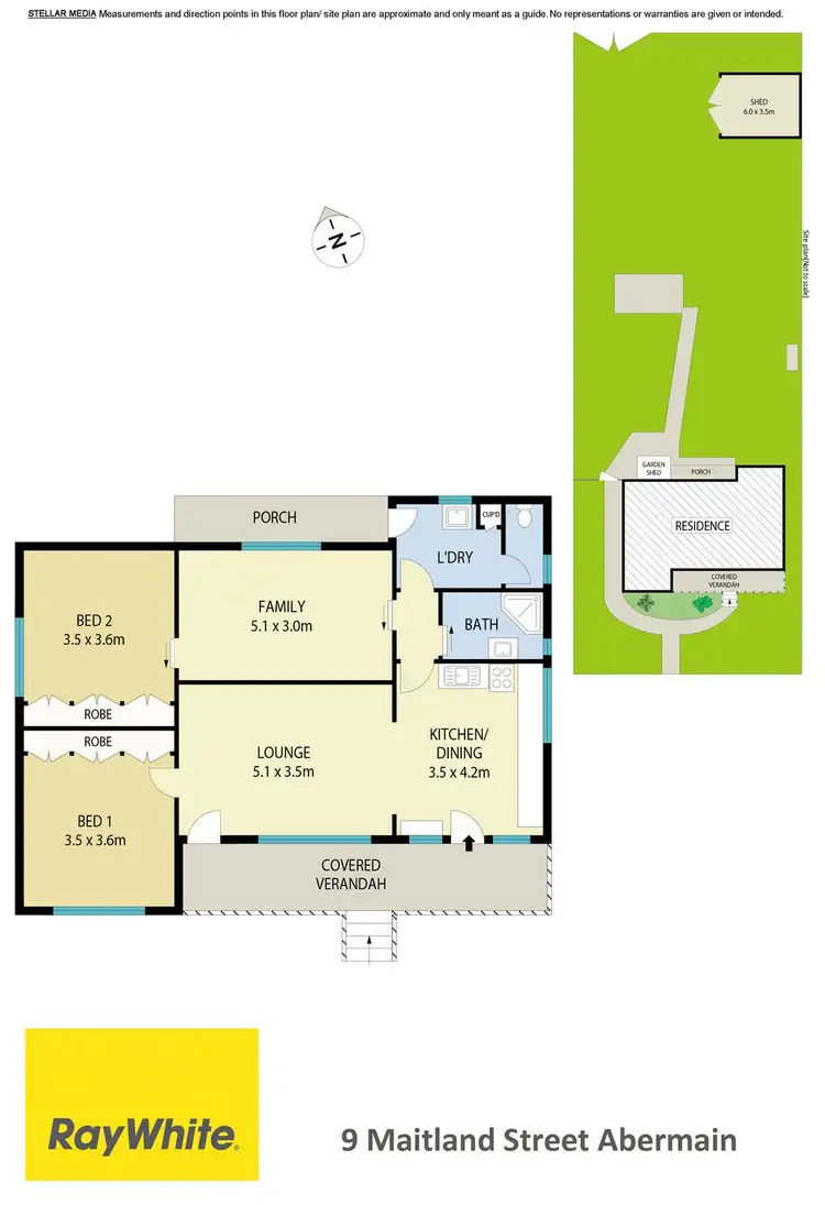Floorplan of Homely house listing, 9 Maitland Street, Abermain NSW 2326