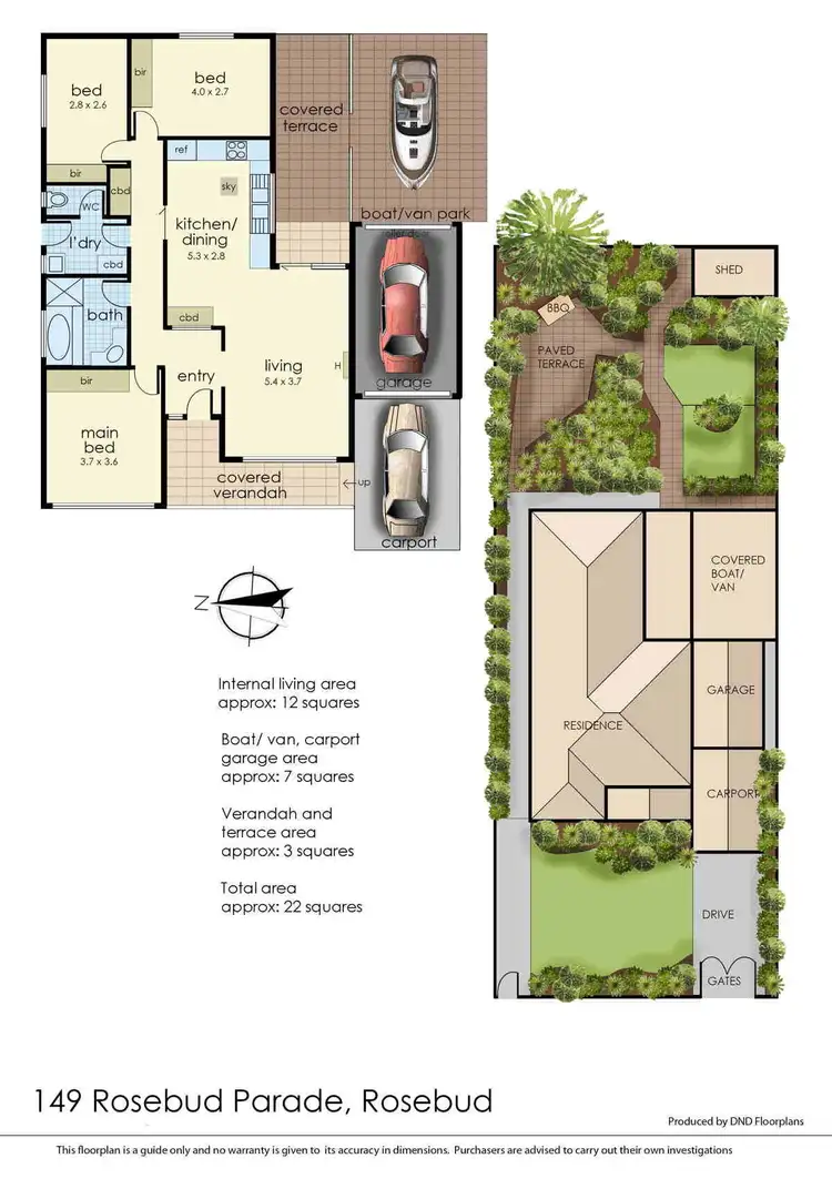 Floorplan of Homely house listing, 149 Rosebud Parade, Rosebud VIC 3939