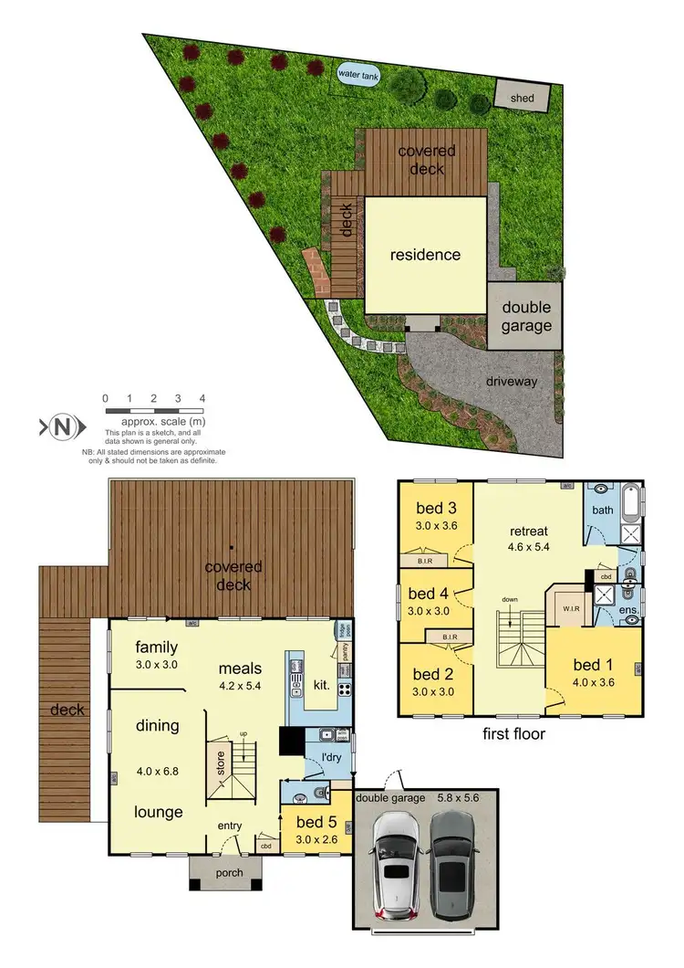 Floorplan of Homely house listing, 10 Gleneagles Court, Rowville VIC 3178