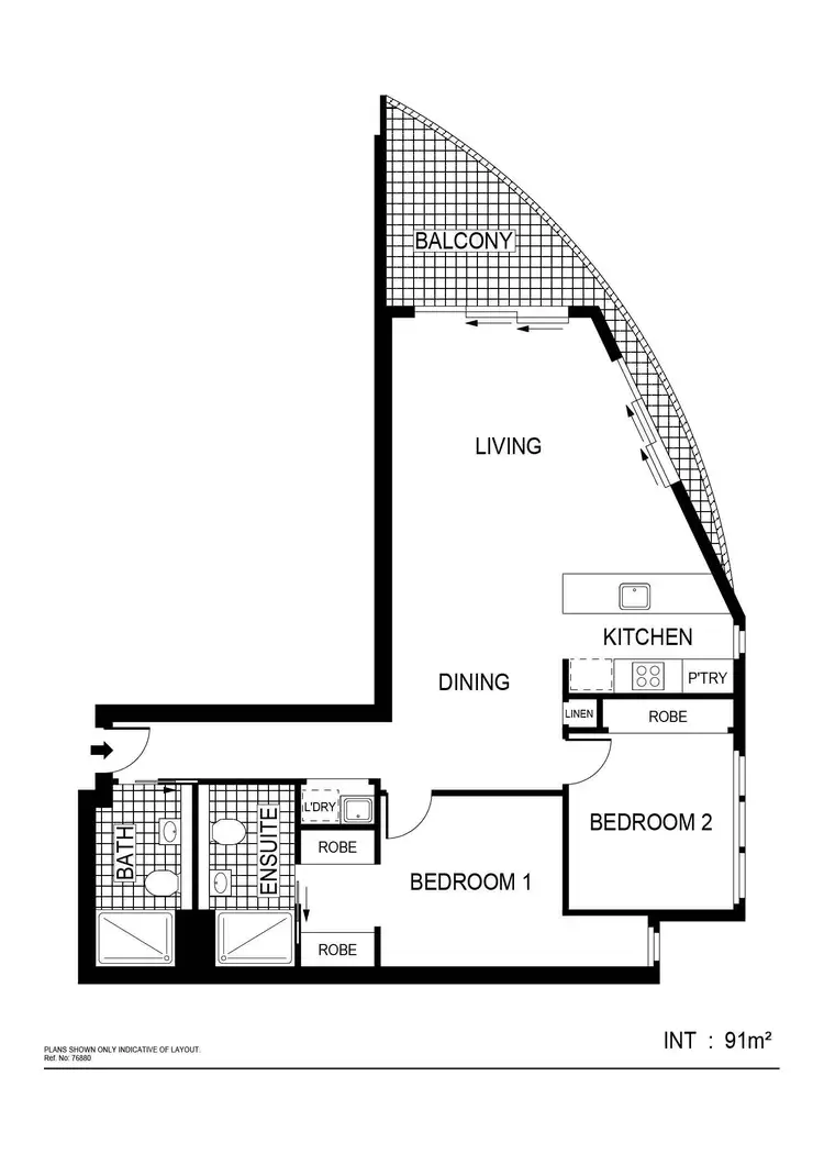 Floorplan of Homely house listing, 91/1 Anthony Rolfe Avenue, Gungahlin ACT 2912