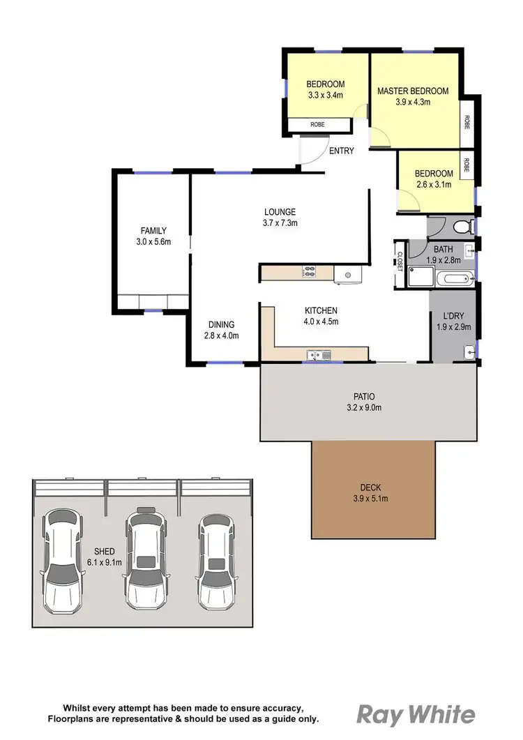 Floorplan of Homely house listing, 4 Harback Street, Zillmere QLD 4034