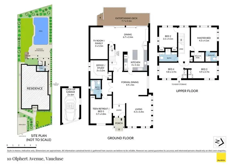 Floorplan of Homely house listing, 10 Olphert Avenue, Vaucluse NSW 2030