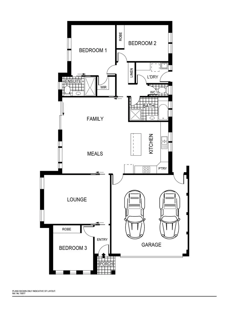 Floorplan of Homely house listing, 4 Eric De Salis Street, Macgregor ACT 2615