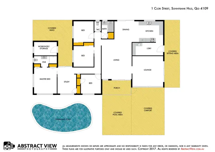 Floorplan of Homely house listing, 1 Clori Street, Sunnybank Hills QLD 4109