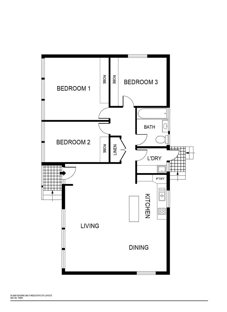 Floorplan of Homely house listing, 77 Petterd Street, Page ACT 2614