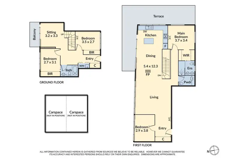 Floorplan of Homely apartment listing, 8/170 Princess Street, Kew VIC 3101