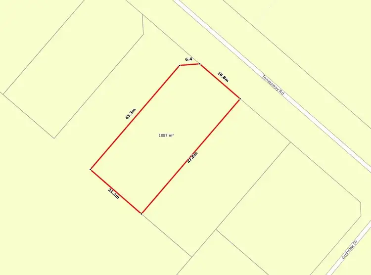 Floorplan of Homely land listing, 11 (Lot 3) Tonetaway Road, Tickera SA 5555