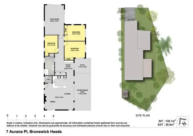 Floorplan of Homely house listing, 7 Aurana Place, Brunswick Heads NSW 2483
