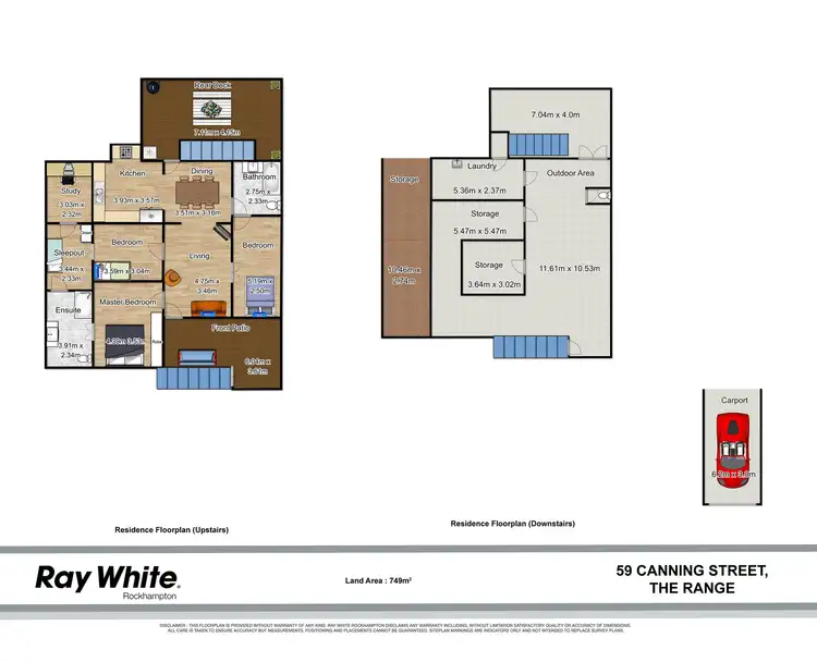Floorplan of Homely house listing, 59 Canning Street, The Range QLD 4700