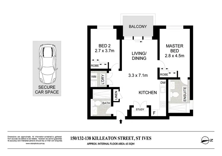 Floorplan of Homely apartment listing, 150/132-138 Killeaton Street, St Ives NSW 2075