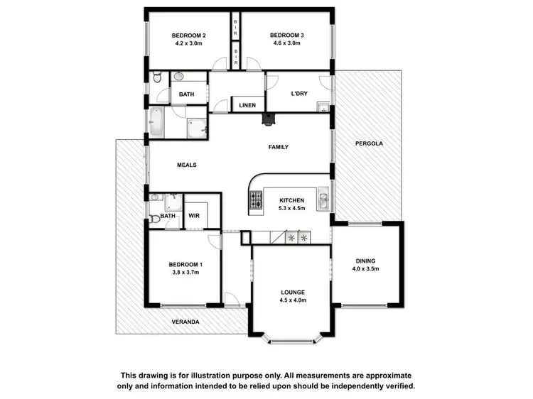 Floorplan of Homely house listing, 275 Cooke Street, Kingston Se SA 5275