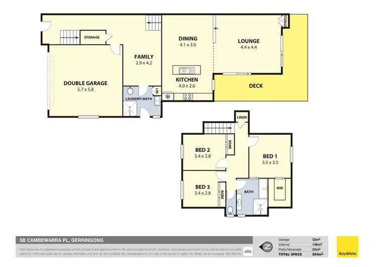 Floorplan of Homely house listing, 5B Cambewarra Place, Gerringong NSW 2534