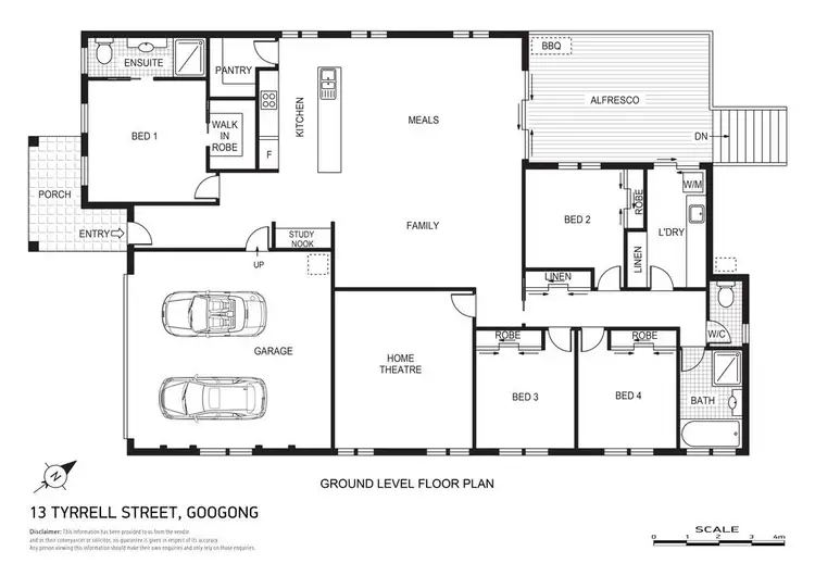Floorplan of Homely house listing, 13 Tyrrell Street, Googong NSW 2620