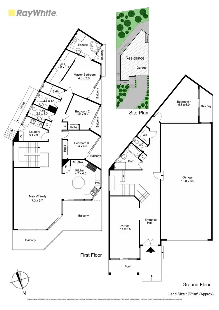 Floorplan of Homely house listing, 5 Somme Avenue, Frankston VIC 3199