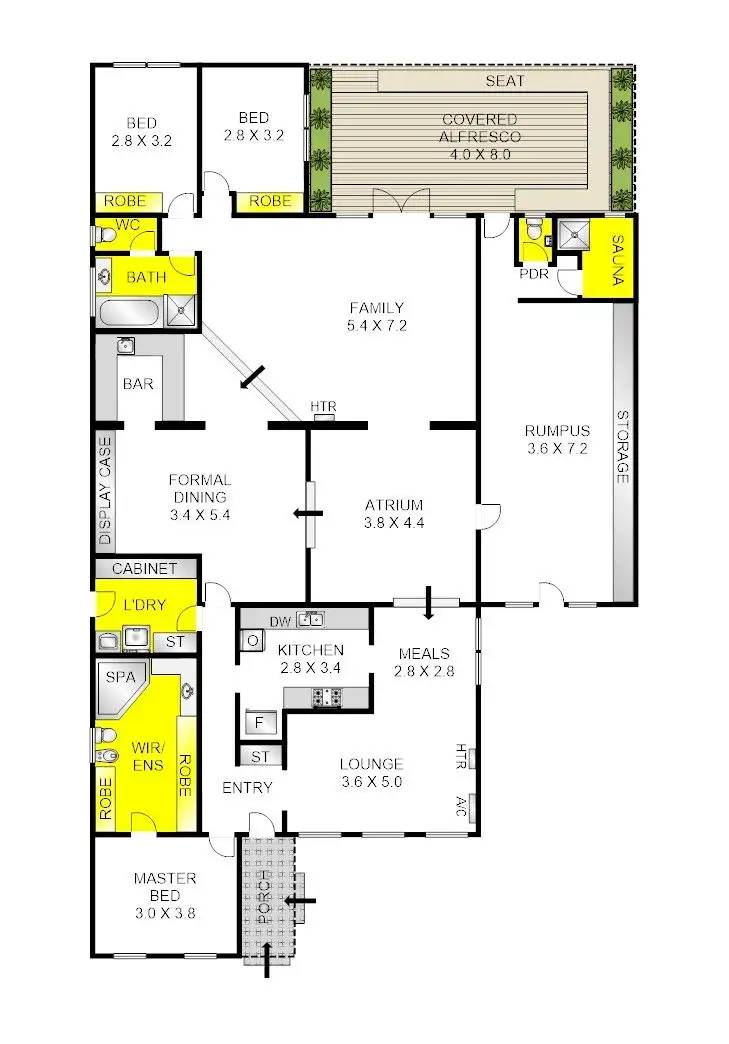 Floorplan of Homely house listing, 10 Gaunt Street, Lara VIC 3212