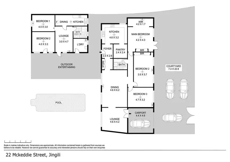 Floorplan of Homely house listing, 22 Mckeddie Street, Jingili NT 810